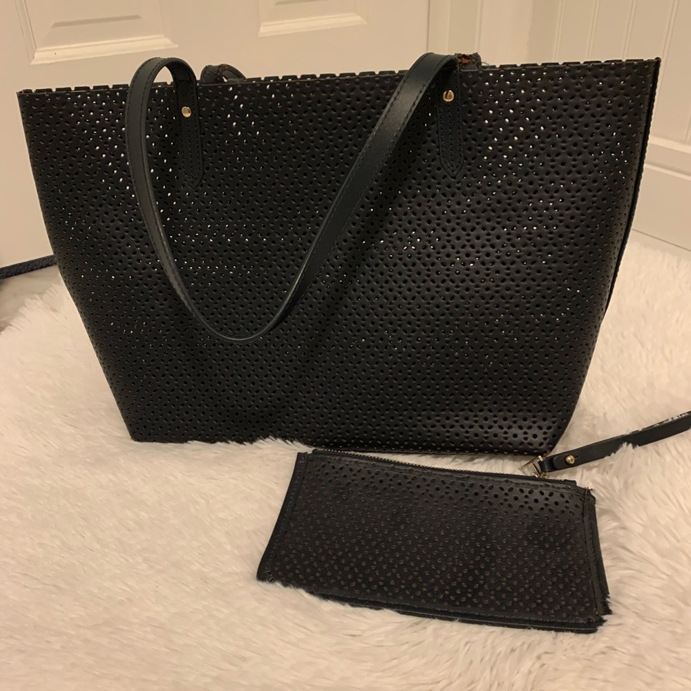 Barney’s New York Leather Tote